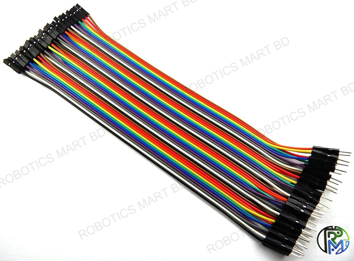 Male to female  Jumper Wire 40 Pcs Set 20cm